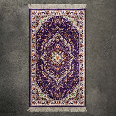 The Premium Tulip Prayer Rug has very beautiful detailed flowers looking pattern. The Premium Tulip Prayer Rug is available in 3 different colors.